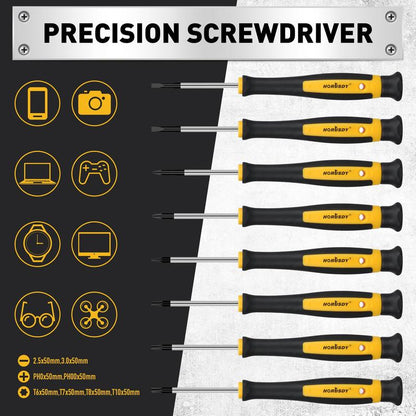 🛠️140-Piece Magnetic Screwdriver Set