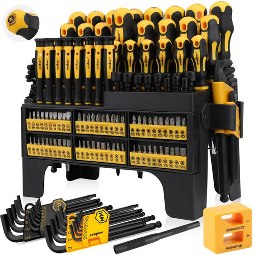 🛠️140-Piece Magnetic Screwdriver Set