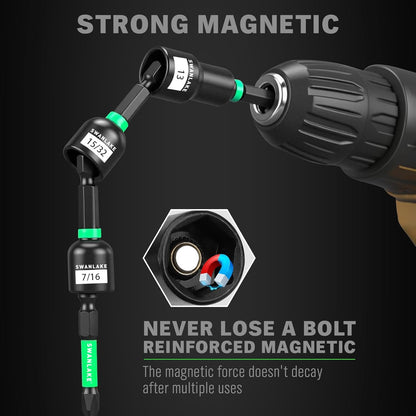 🛠️74-Piece Magnetic Nut Driver Set