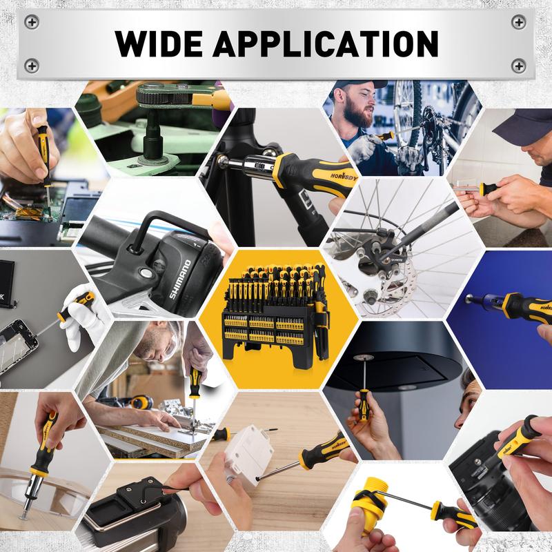 🛠️140-Piece Magnetic Screwdriver Set
