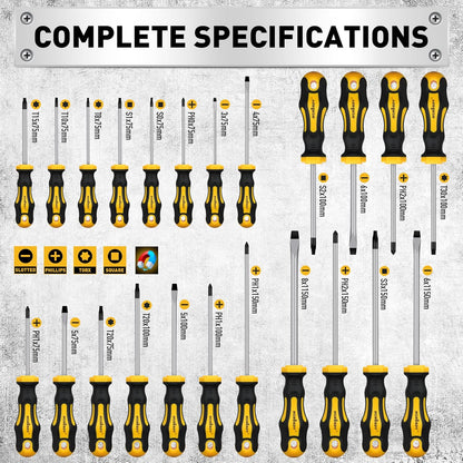 🛠️140-Piece Magnetic Screwdriver Set
