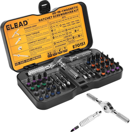 🛠️40 in 1 Magnetic Ratchet Screwdriver Set